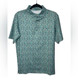 Vineyard Vines Performance Football‎ Micro Perfect Polo Mermaid Size XS Preppy